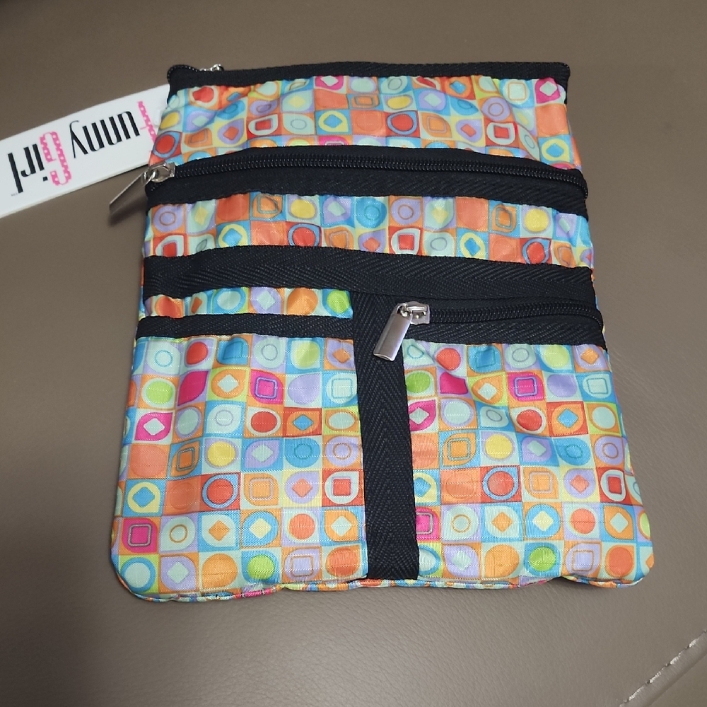 Vibrant Multi-Color Crossbody Bag
